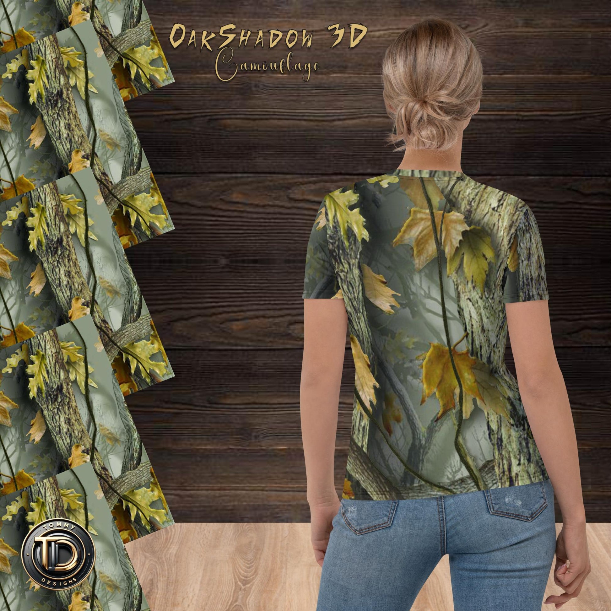  - Eco-Friendly Women’s T-Shirt with OakShadow 3D Camouflage – Soft, Stretchable, and Fade-Resistant -  - Eco-Friendly Women’s T-Shirt with OakShadow 3D Camouflage – Soft, Stretchable, and Fade-Resistant -  - Back Of Eco-Friendly Women’s T-Shirt with OakShadow 3D Camouflage – Soft, Stretchable, and Fade-Resistant - #tag1# - #tag2# - #tag1# - #tag2# - #tag1#