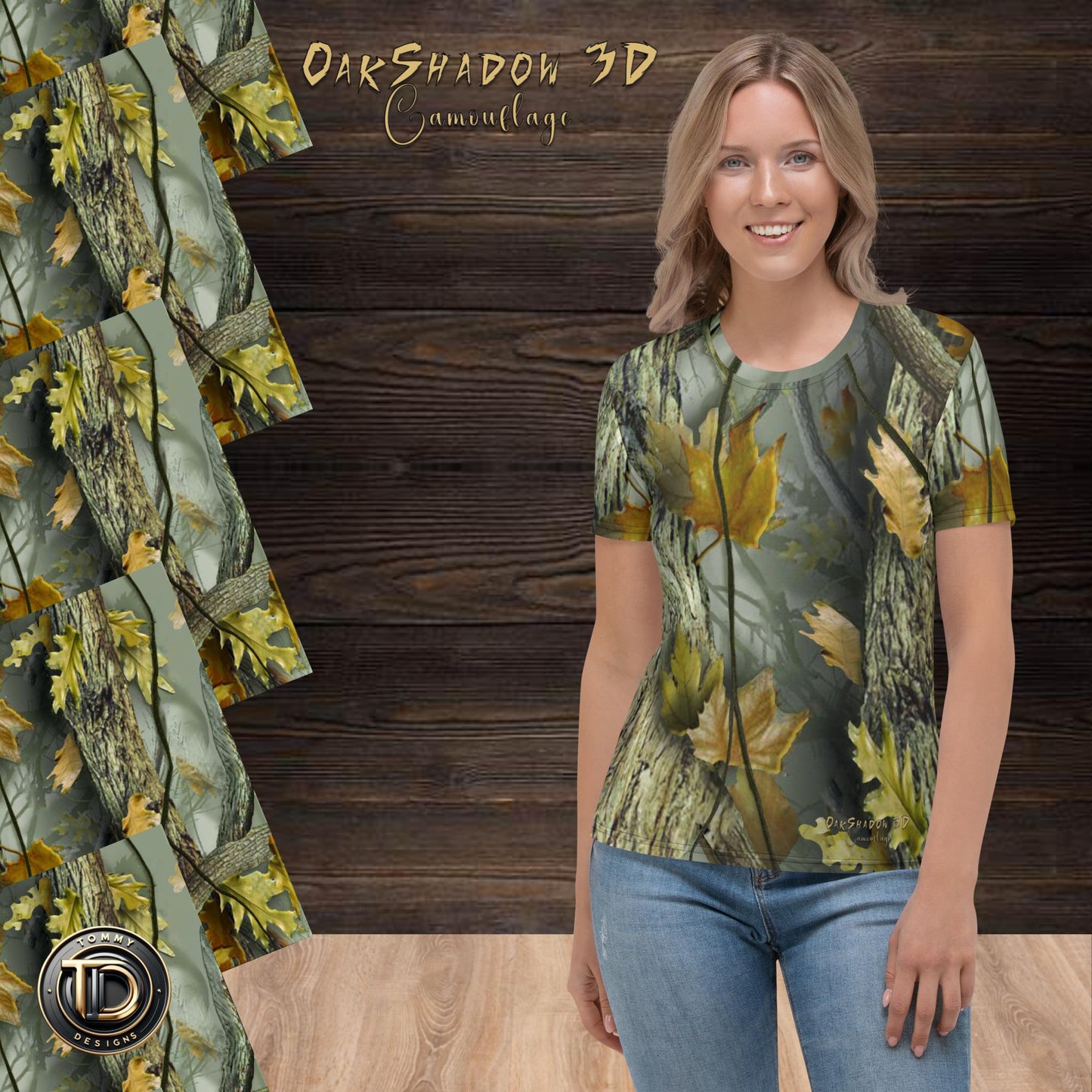  - Eco-Friendly Women’s T-Shirt with OakShadow 3D Camouflage – Soft, Stretchable, and Fade-Resistant -  - Eco-Friendly Women’s T-Shirt with OakShadow 3D Camouflage – Soft, Stretchable, and Fade-Resistant -  - Full Front View Eco-Friendly Women’s T-Shirt with OakShadow 3D Camouflage – Soft, Stretchable, and Fade-Resistant - #tag1# - #tag2# - #tag1# - #tag2# - #tag1#